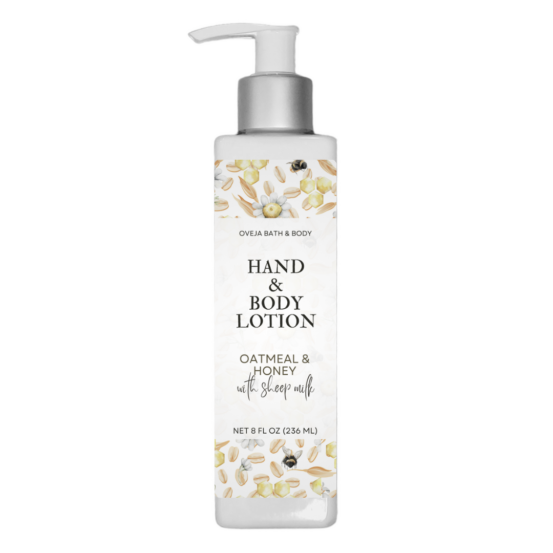 Oatmeal & Honey Lotion with Sheep Milk